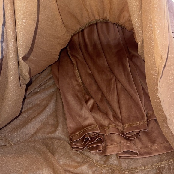 Rusttydustty Lantern Sleeve Flippy Hem Dress size large * - Picture 13 of 16